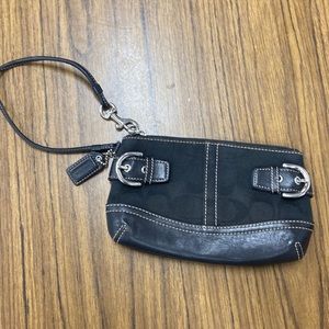 Black Coach clutch